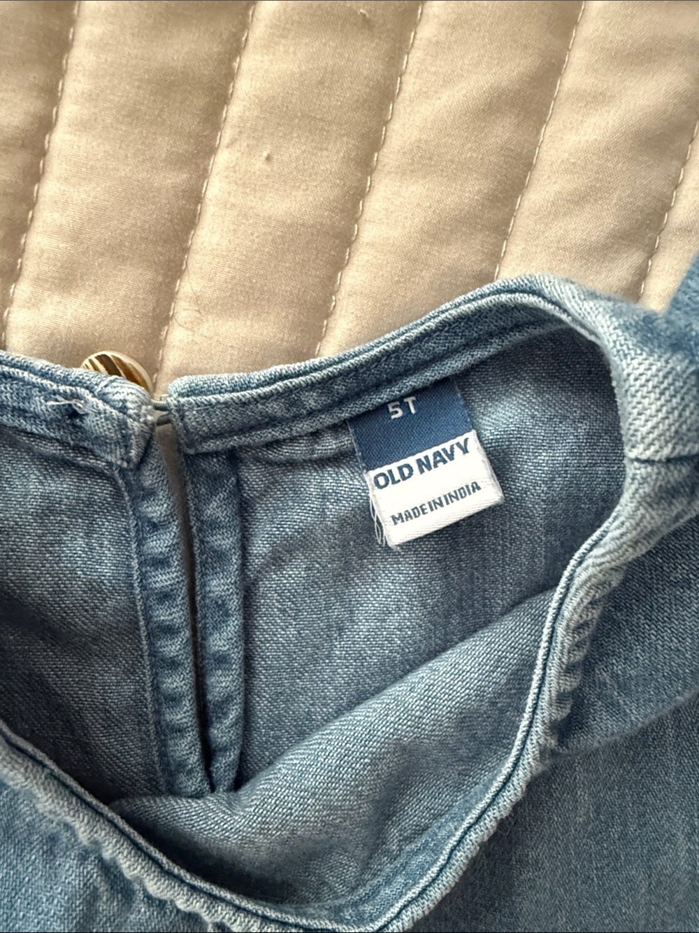 Old Navy Light Blue Denim Ruffle Set - Picture 3 of 5